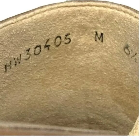 Stuart Weitzman Sequoia Brown Leather Studded Open Toe Wood Clogs - Size 6.5 - Picture 9 of 9